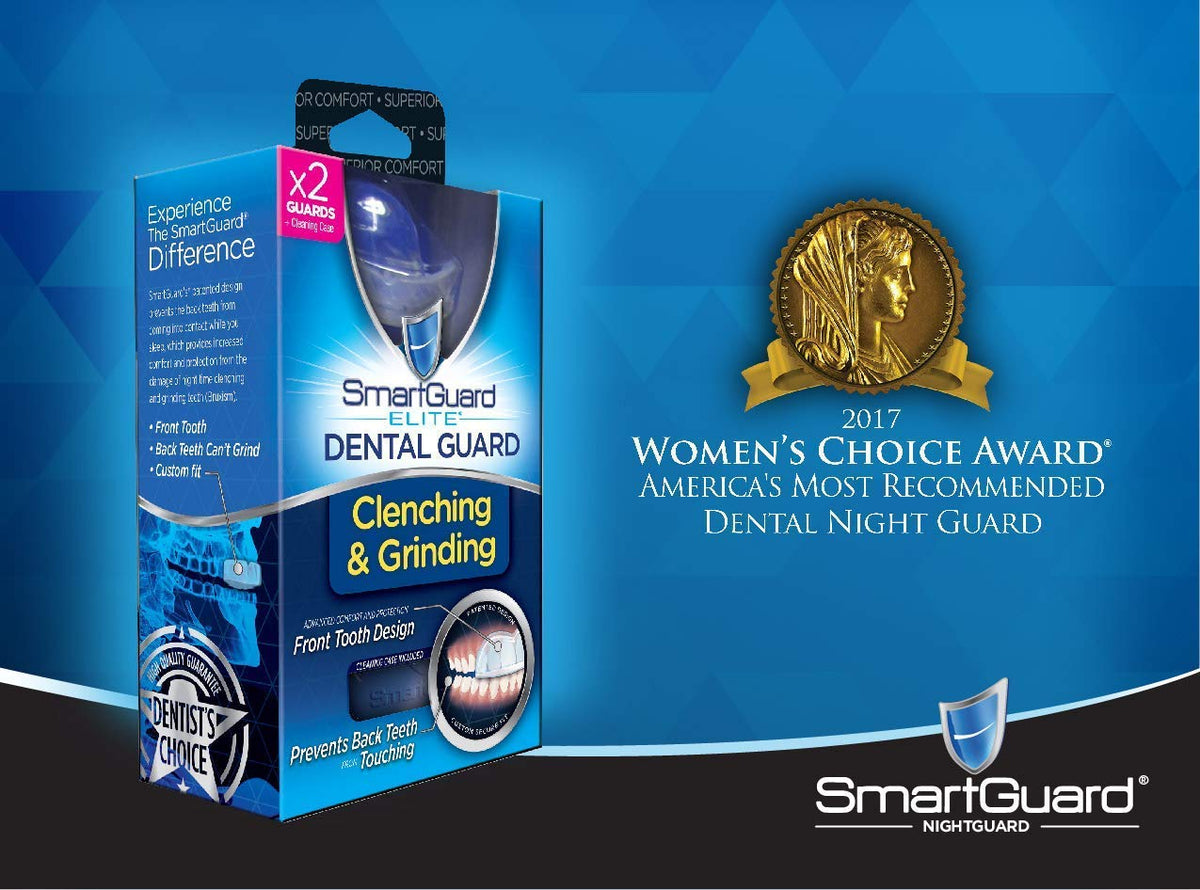Protector Dental SMARTGUARD ELITE Plus Transparente Antibruxismo Nocturno para Alivio de Bruxismo Diseñado por Dentistas