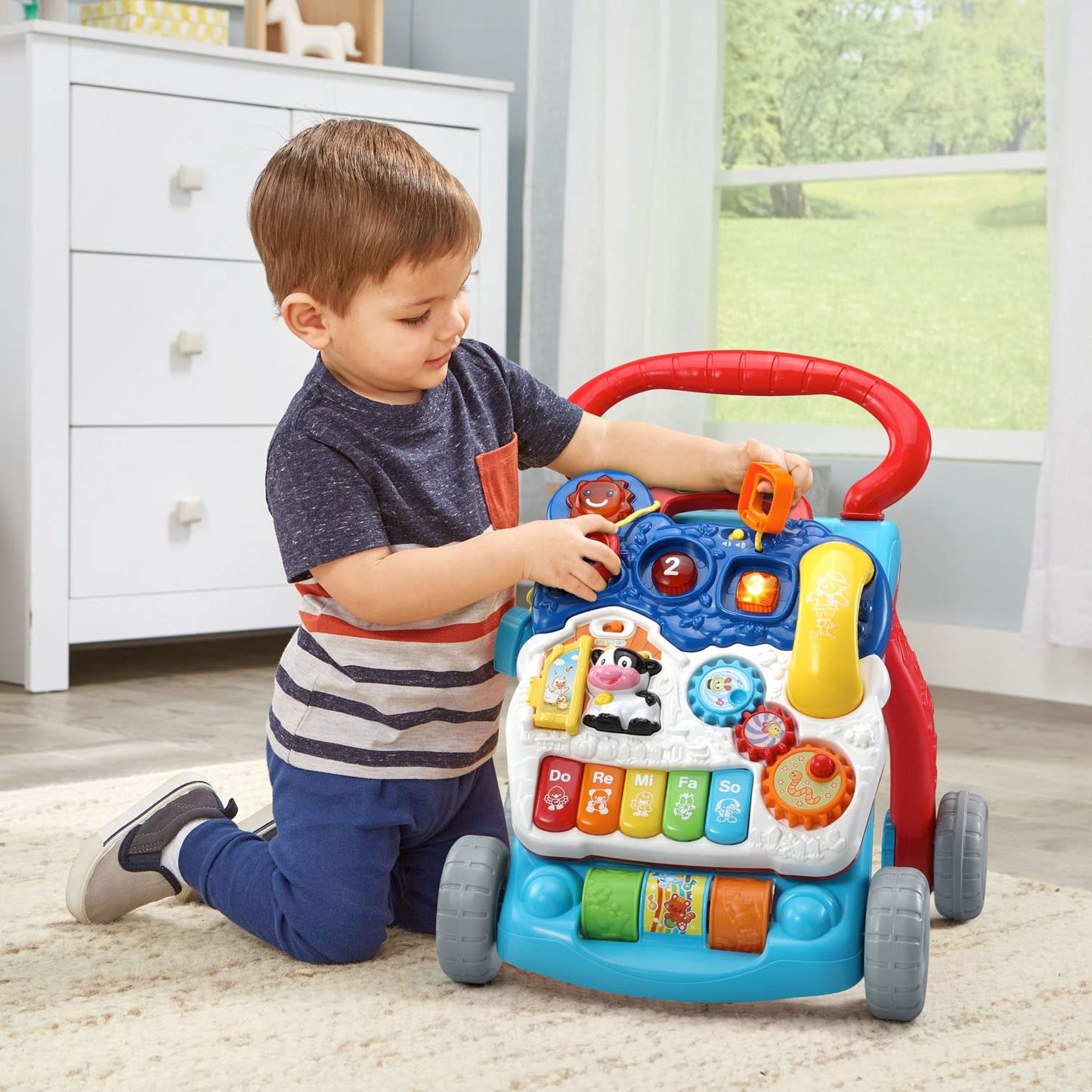 VTech Sit-to-Stand Learning Walker - Blue