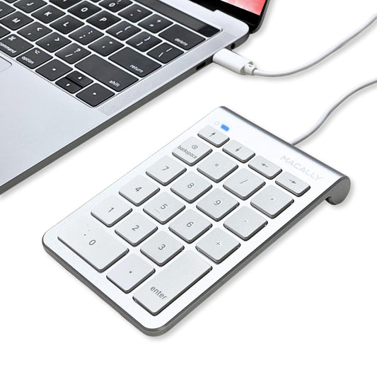 Teclado Numérico USB C para Mac iMac MacBook Pro Air PC con Cable de 5