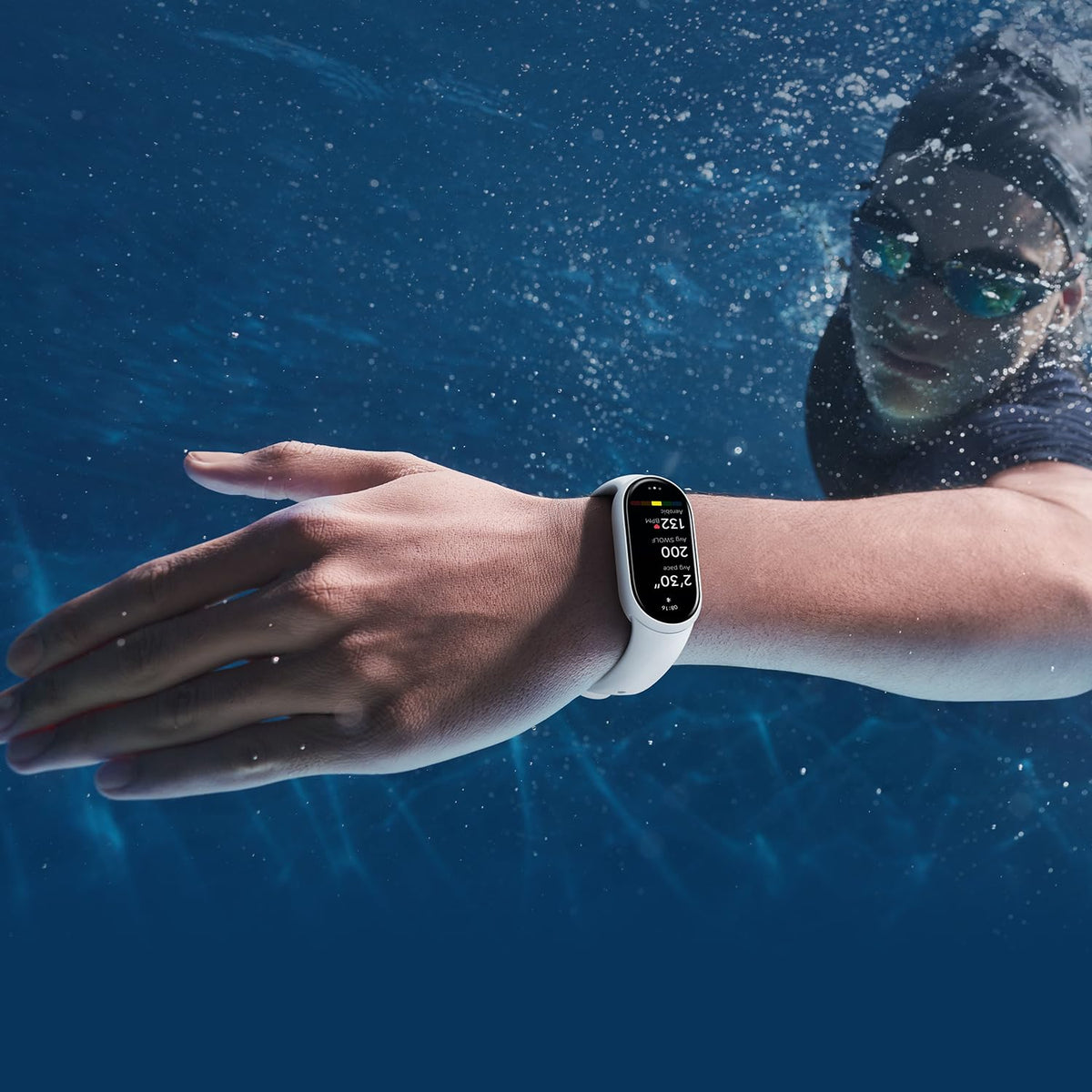 Smartwatch XIAOMI Band 10 Negro Resistente al Agua iOS y Android