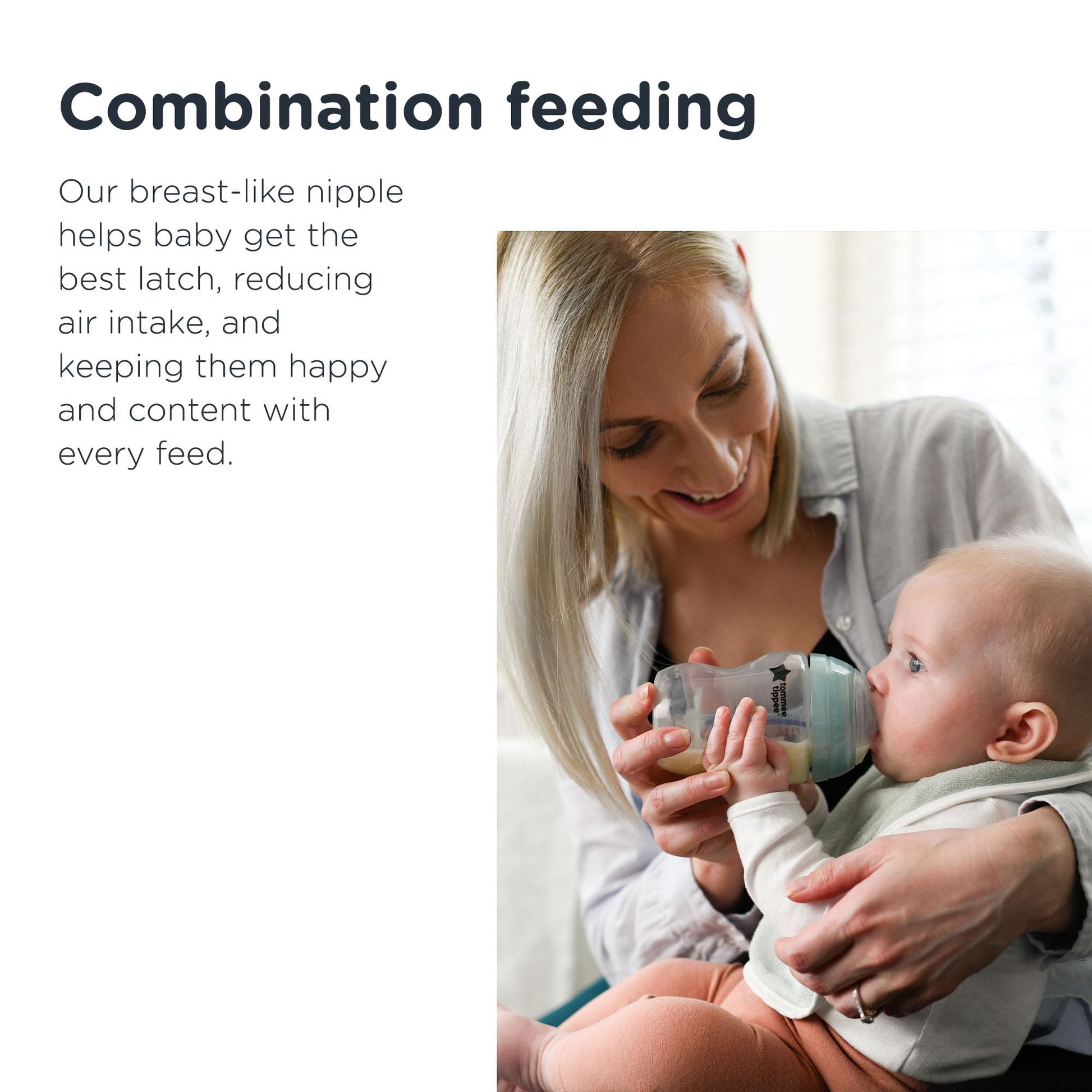 Biberón Tommee Tippee Closer to Nature 5 Onzas para Bebés