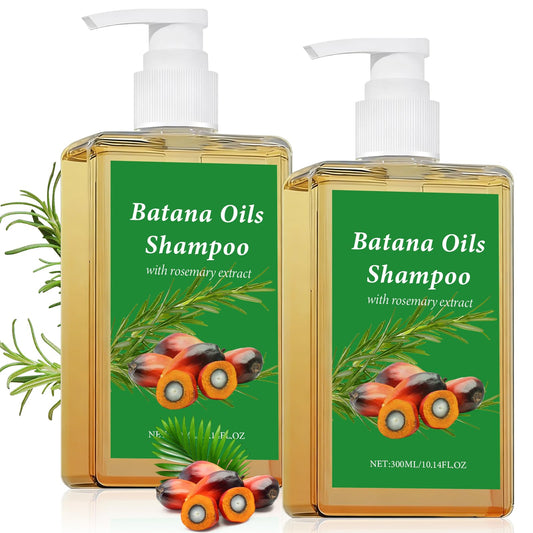 Shampoo HNTCSR Romero y Battana 300 ml Repara Cabello Seco y Dañado para Hombres y Mujeres