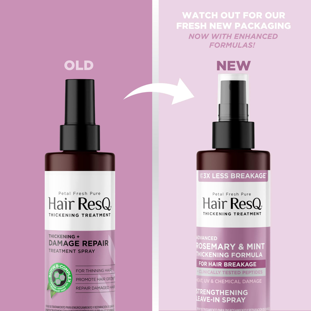 Champú Petal Fresh Pure Hair Resq Engrosador y Reparador 147 Ml