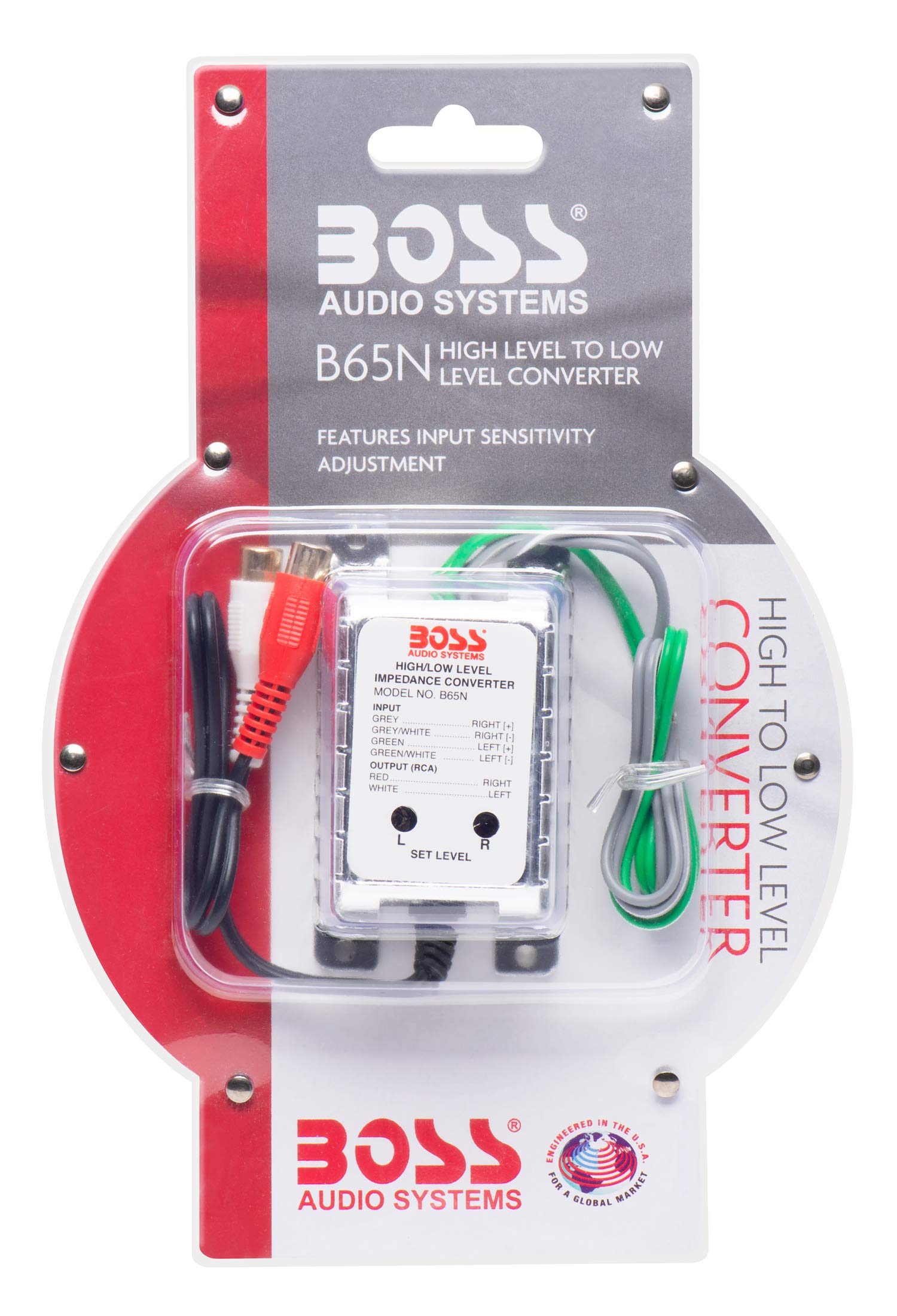 Boss Audio B65N High Level to Low Level Converter