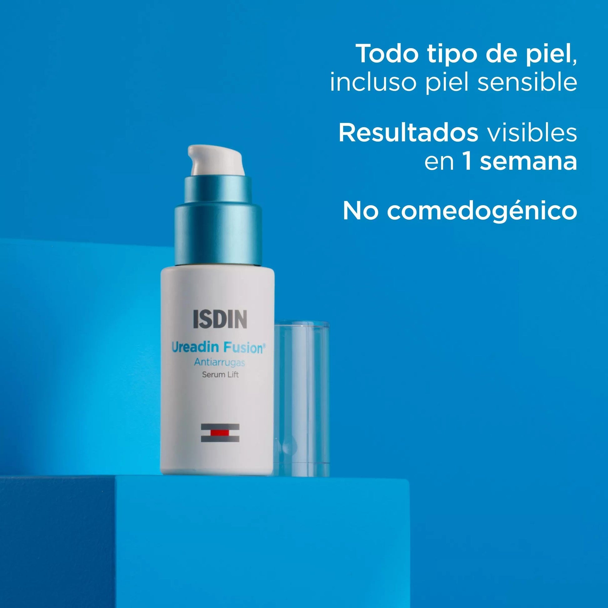 ISDIN Ureadin Fusion Serum Lift Antiarrugas, Corrección de arrugas líneas de expresión, textura ultraligera de absorción inmediata, 30ml