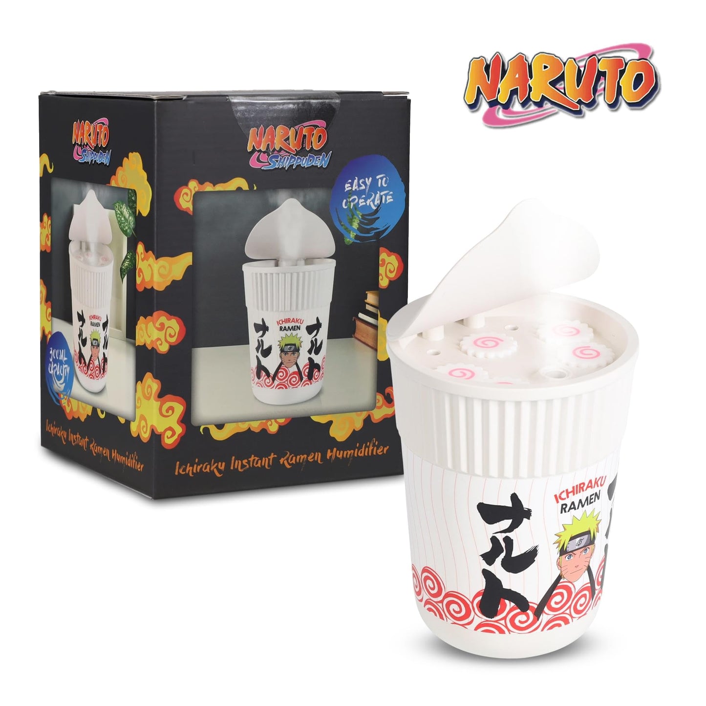 Naruto Shippuden Ichiraku - Humidificador instantáneo de taza Ramen