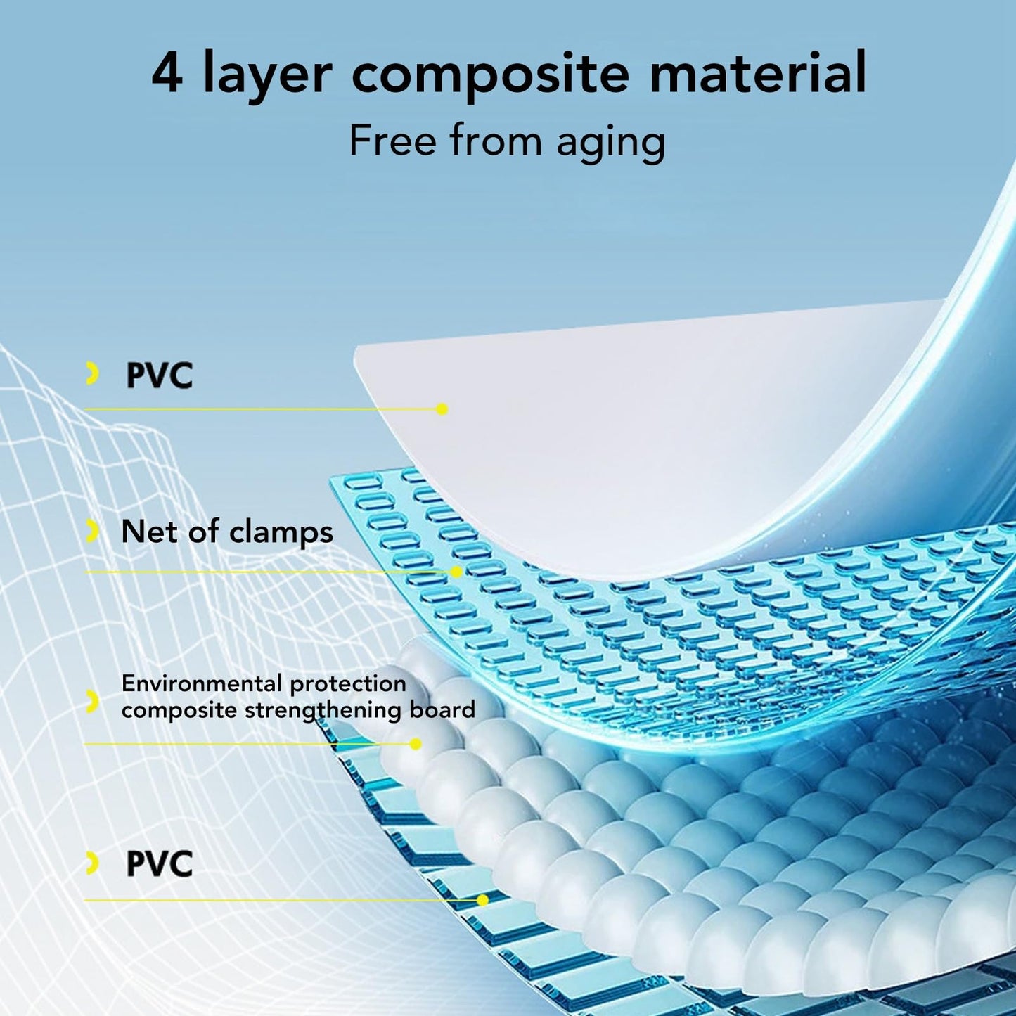 Piscina Plegable para Niños Portátil de Plástico Duro para Jardines y Patio Exterior