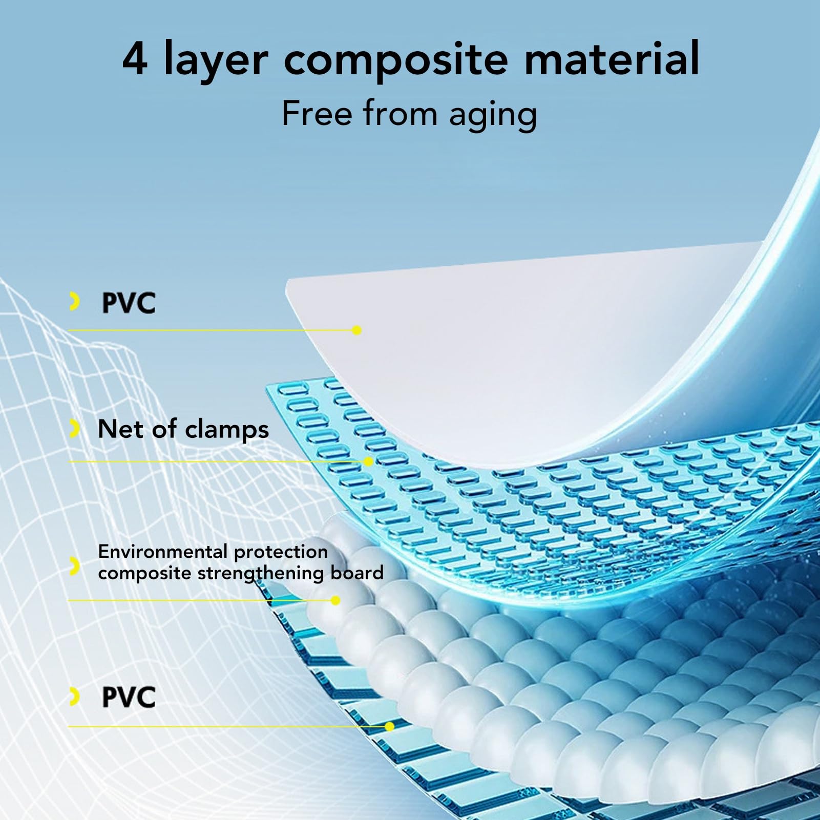 Piscina Plegable para Niños Portátil de Plástico Duro para Jardines y Patio Exterior