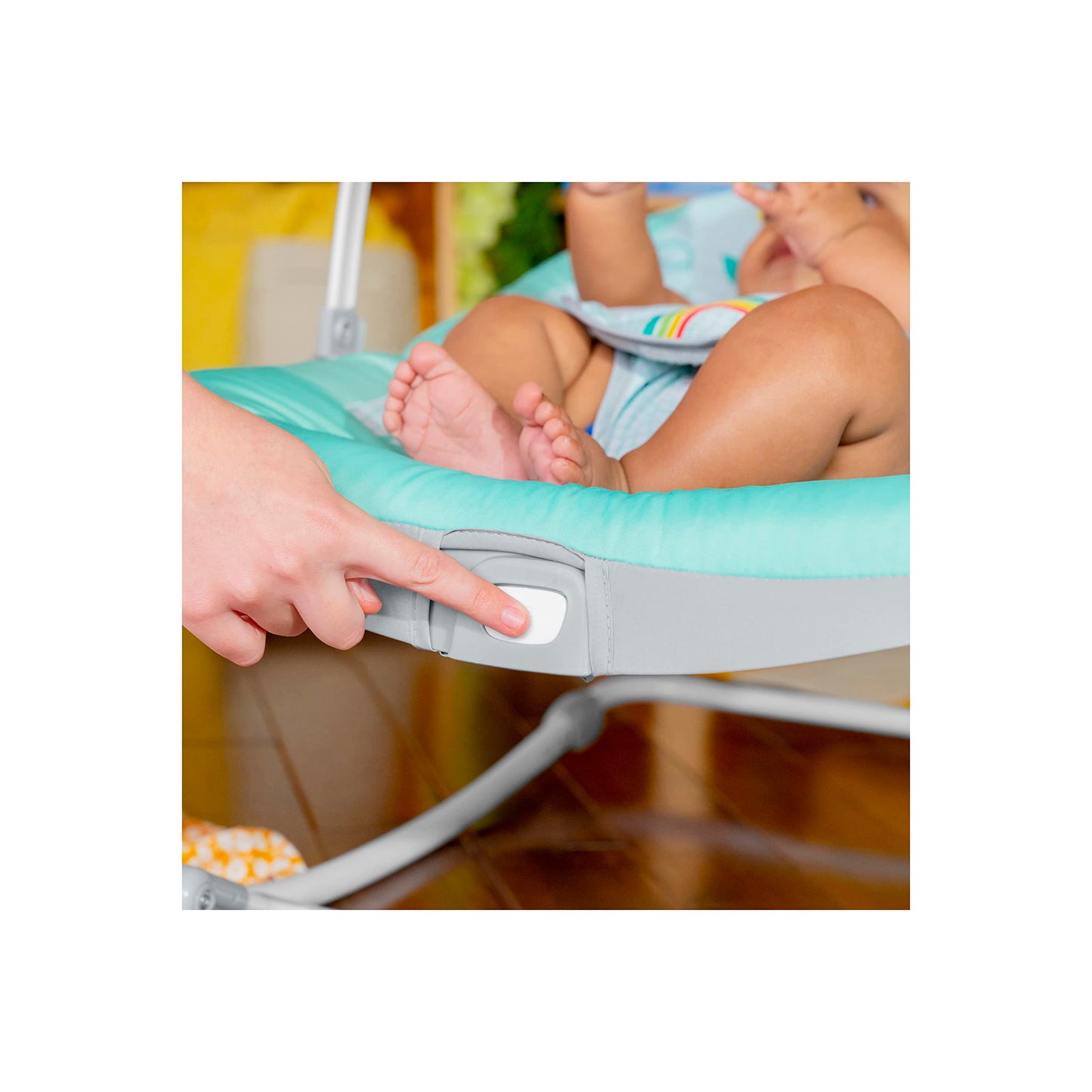 Bright Starts Silla Mecedora y Asiento Plegable para Bebés