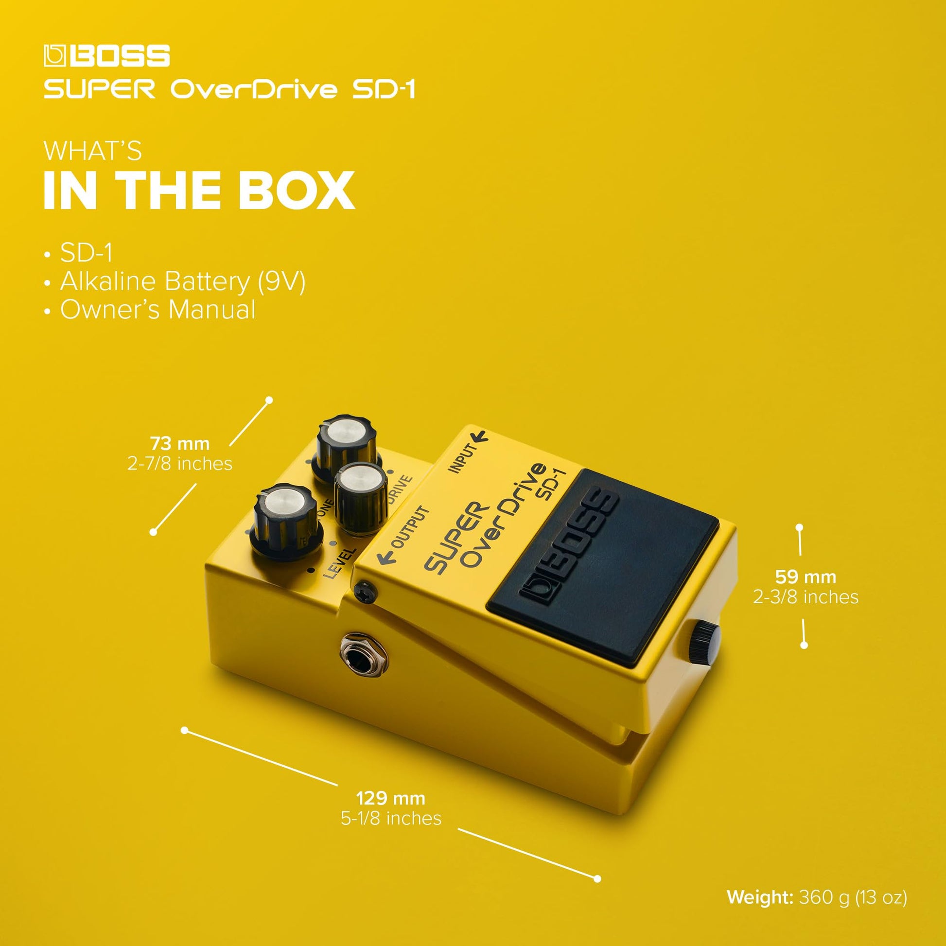 BOSS SD-1 Pedal