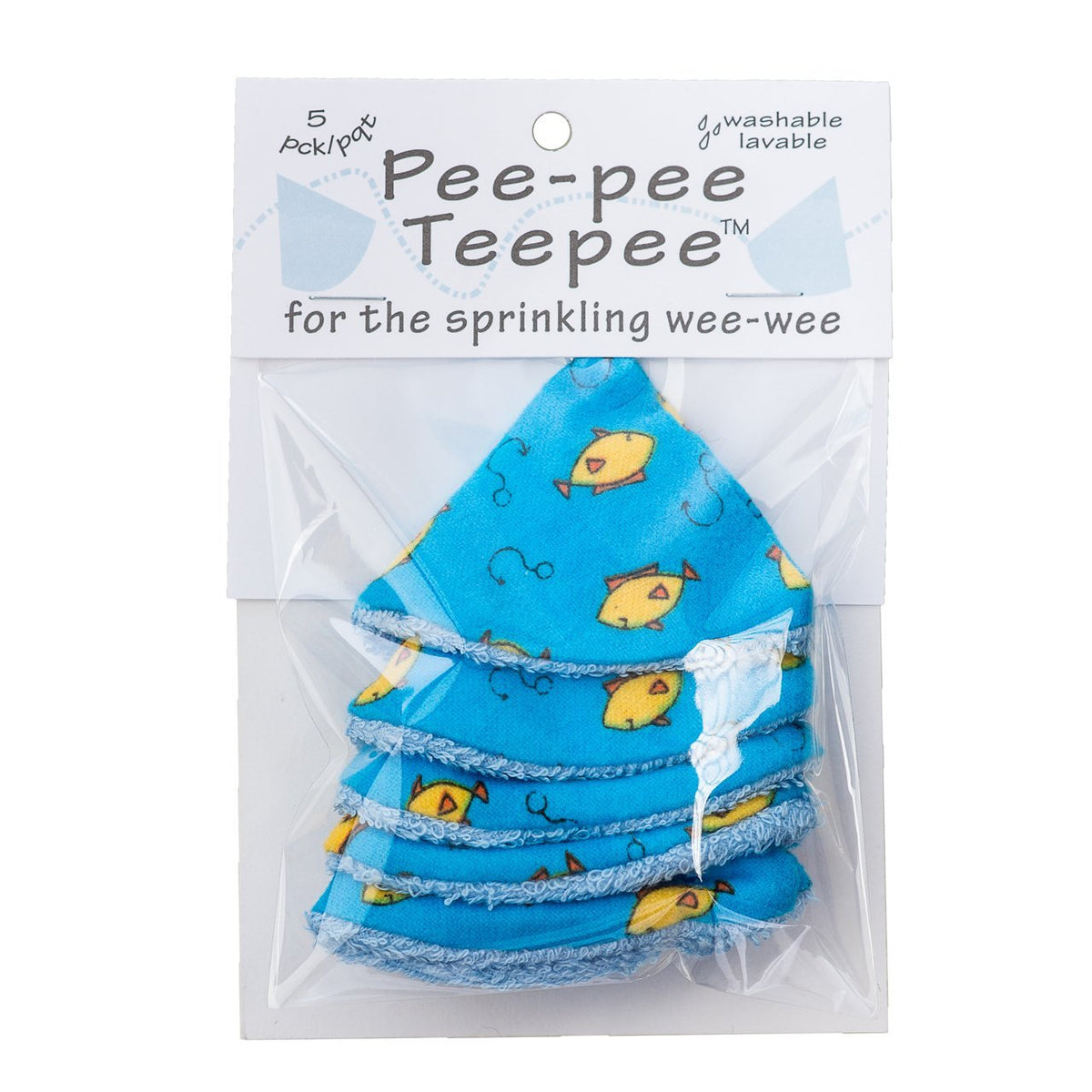 The Peepee Teepee for the Sprinkling WeeWee in Cellophane Bag gone fishing 0.3 oz