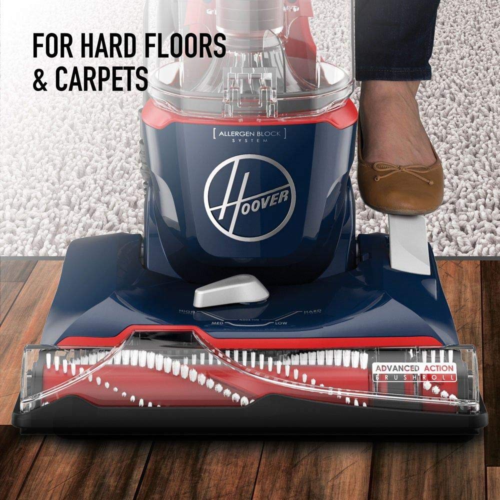 Hoover Pet MAX Aspiradora Vertical sin Bolsa, UH74110, Color Morado