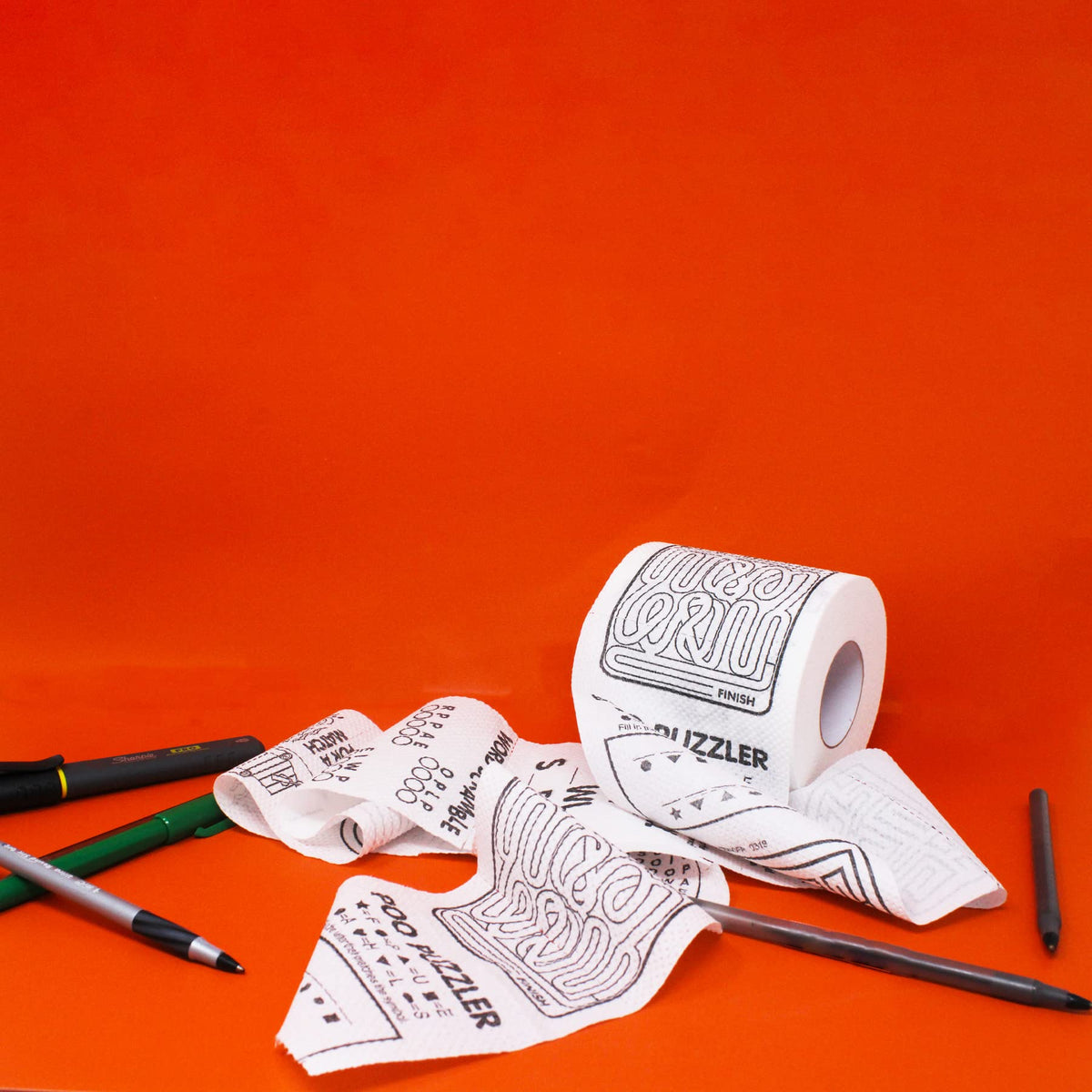 Rollo de Papel Higiénico Novedoso Divertido Relleno Único de Calcetines