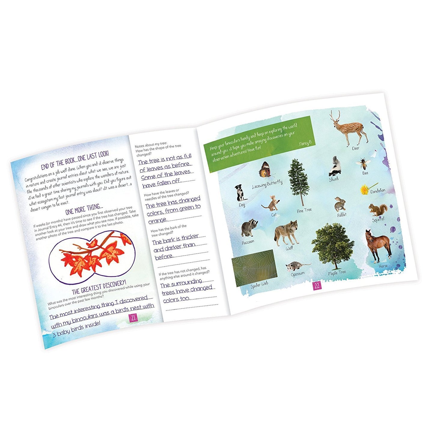 Educational Insights Nancy B's Science Club. Binoculares, binoculares para niños, Explorar la Naturaleza, para Mayores de 8 años