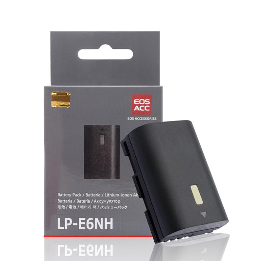 LP-E6NH - Batería de repuesto compatible con cámaras Canon EOS R EOS R5 EOS R6 EOS R6 II EOS R7 EOS 90D EOS 60D EOS 70D EOS 80D EOS 6D II EOS 7D EOS 7D Mark II (2130 mAh, 100% compatible con original)