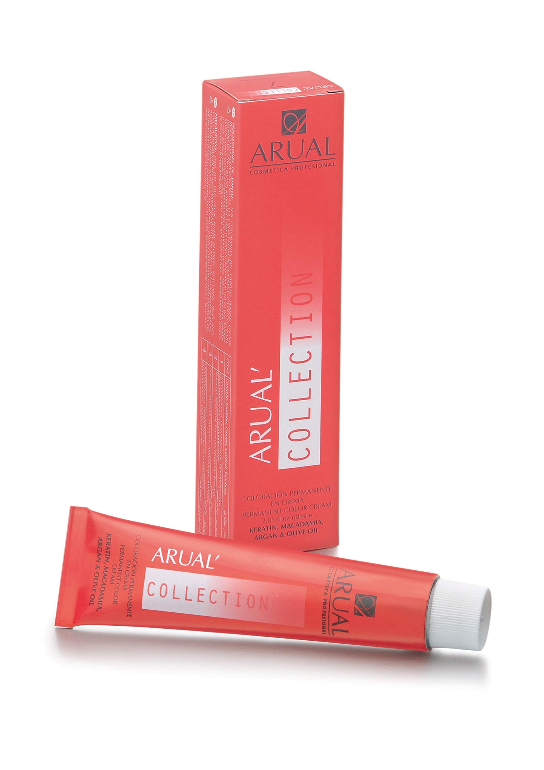 Arual Cosmética Profesional Tinte # 7.3 Rubio Medio Dorado