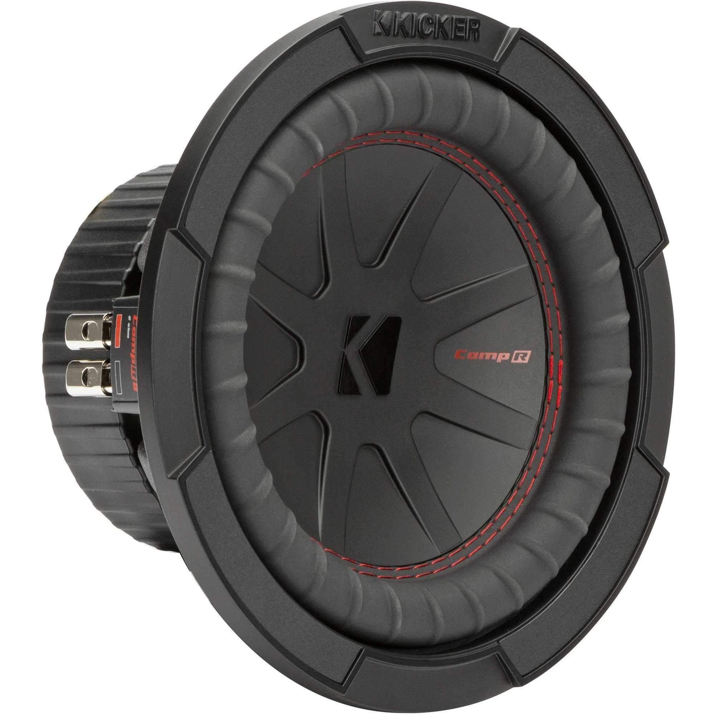 KICKER CompR - Subwoofer de 20 cm, DVC, 2 ohmios, compatible con RoHS