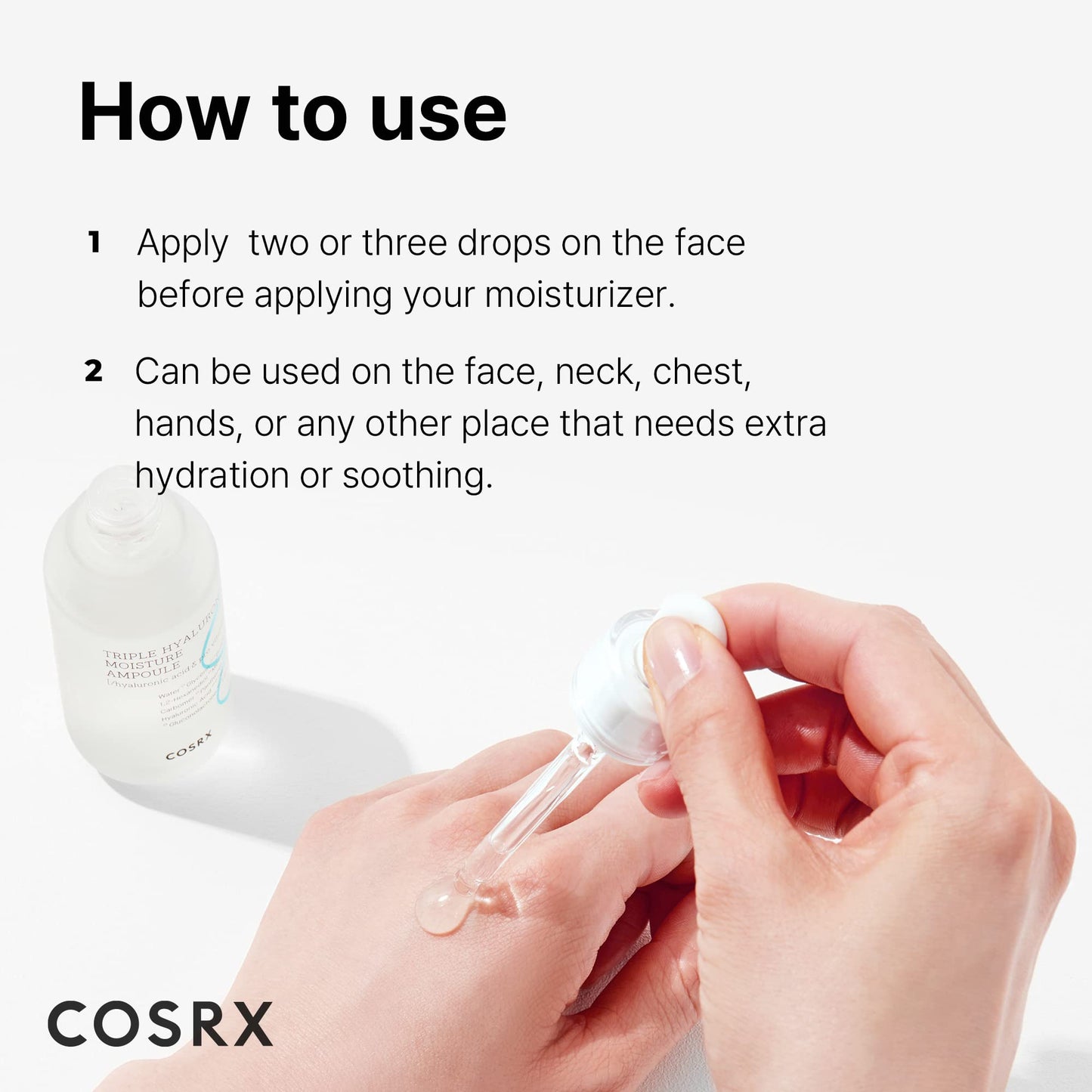 COSRX Hydrium Triple Hyaluronic Moisture Ampoule