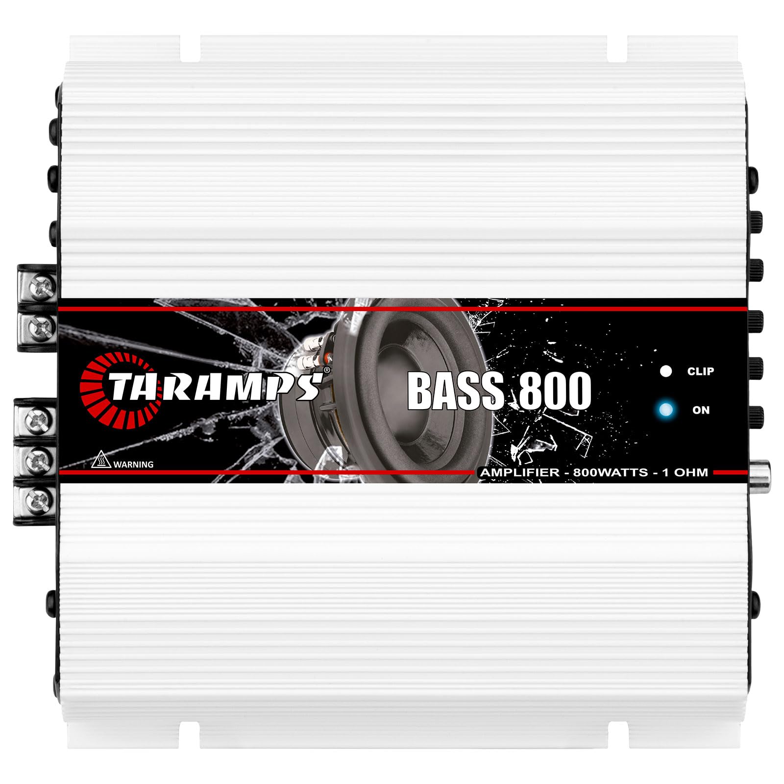 Amplificador de Audio Taramps Bass 800 vatios Rms 1 Canal 1 ohmio para Coche