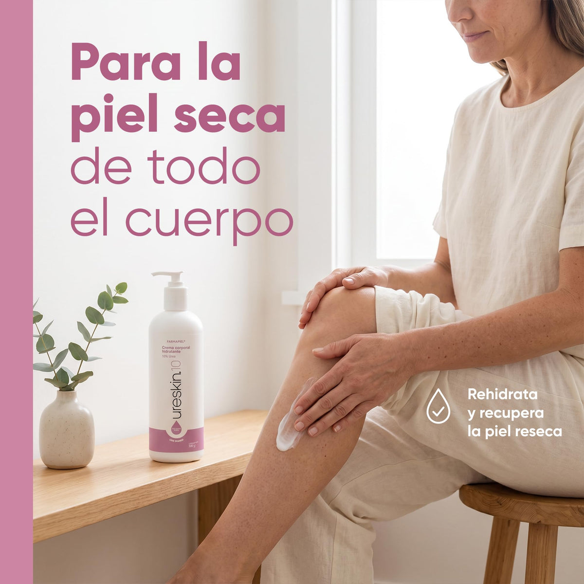 Ureskin Crema Corporal con Urea 10% 500 g