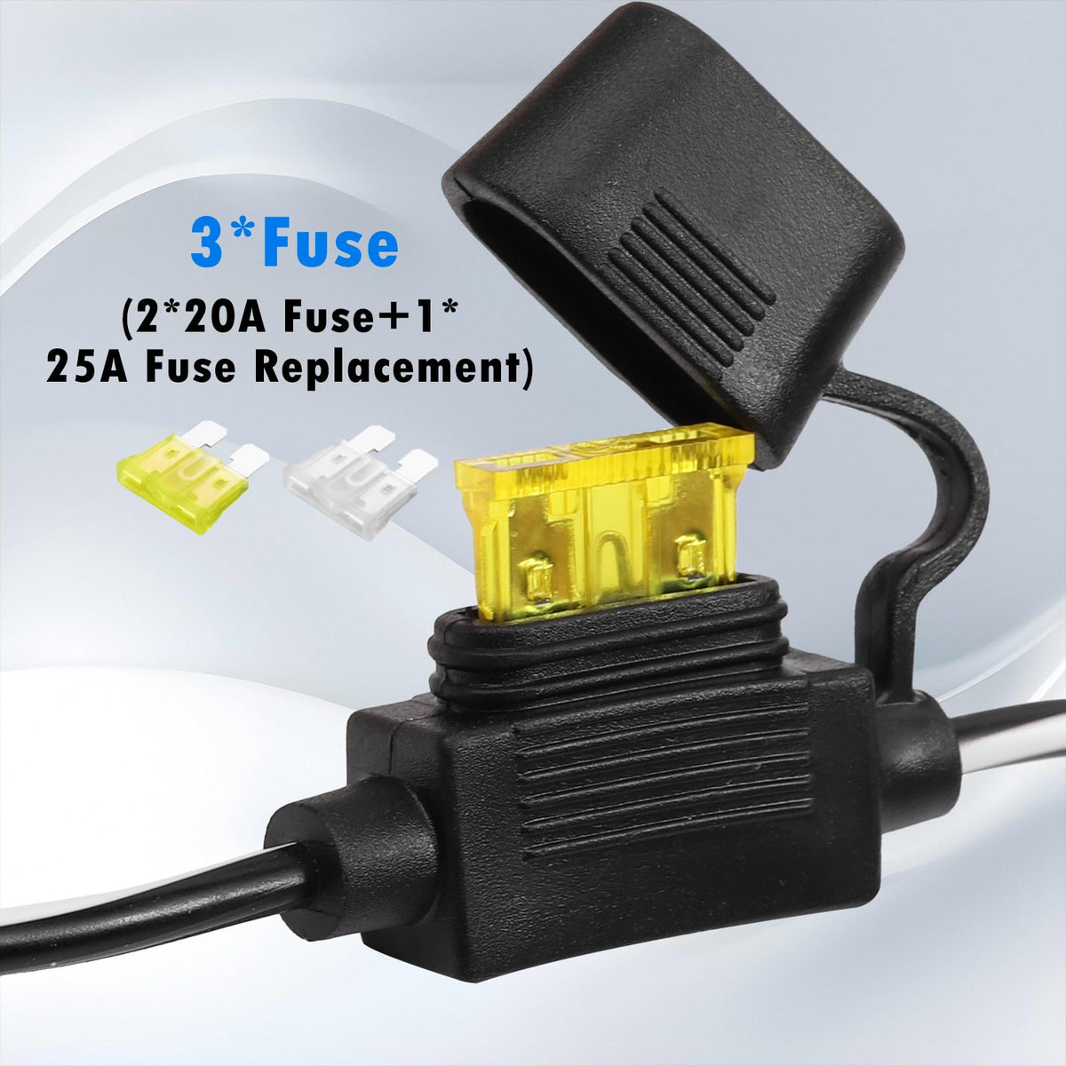 Adaptador SCCKE 14.8FT 14AWG con terminal de ojal