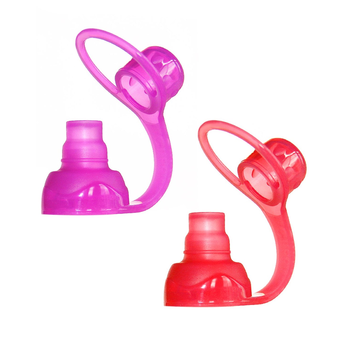 ChooMee CHOORM Sip'n Boquilla Suave para Papilla en Pouch, rojo/morado