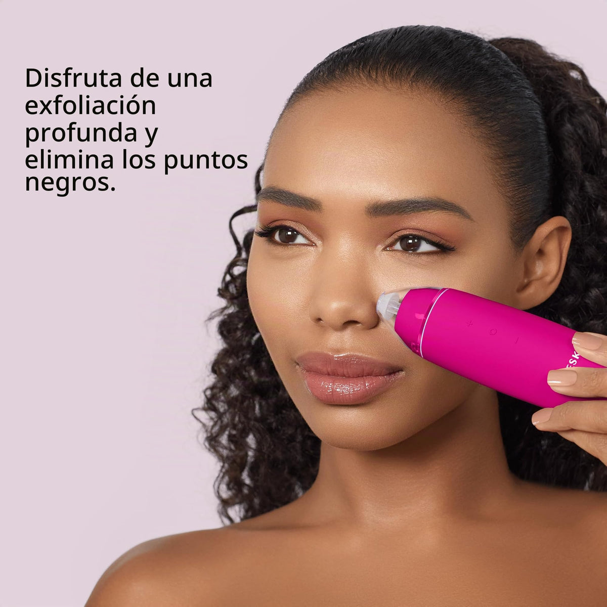 GESKE | SmartAppGuided™ MicroDermabrasion Blackhead Remover | Eliminador de puntos negros 7 en 1 | Limpiador de poros eléctrico | limpieza al vacío innovadora | herramientas de belleza