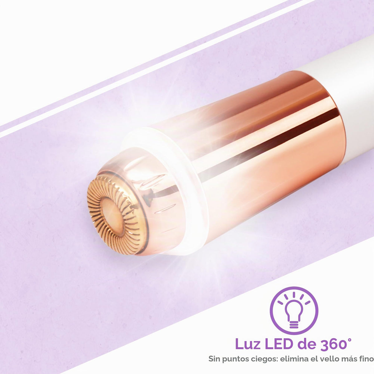 iMusthav Depilación Facial para Mujer, Afeitadora Eléctrica Sin Dolor