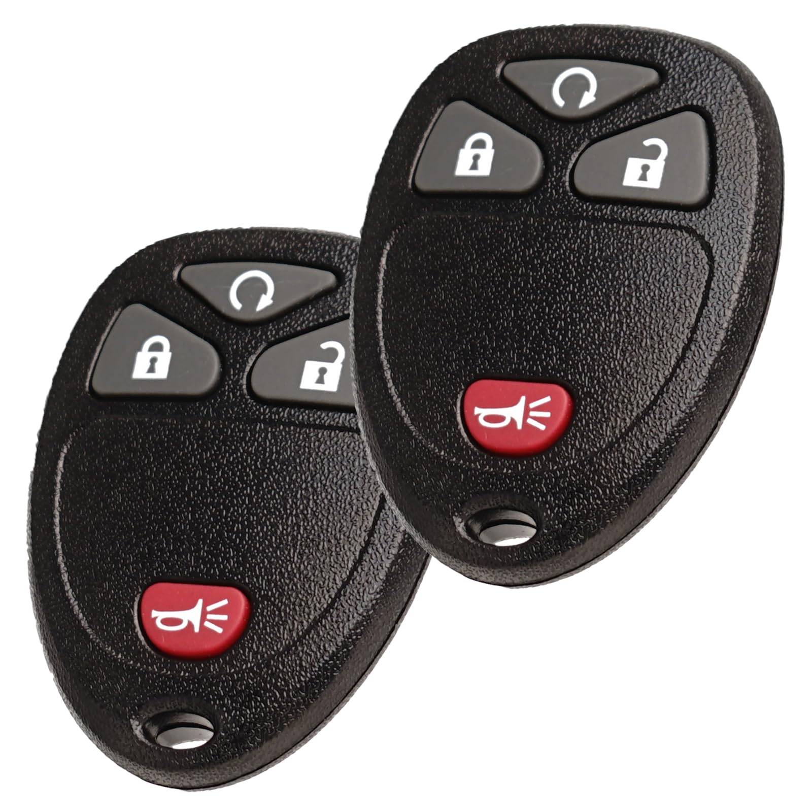 SUPALAND - Llave de repuesto para mando a distancia sin llave, compatible con Chevy Silverado Avalanche Equinox Express Traverse GMC Yukon Sierra 1500 2500 3500 HD Acadia 2007 2008 2009 2010 2011 2012