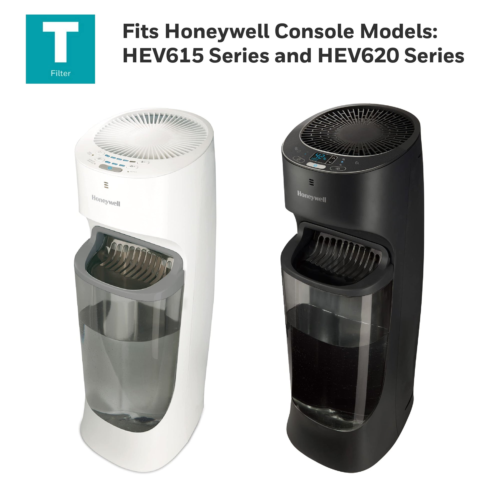 Honeywell - Filtro de absorción de humedad de repuesto, 1 unidad, color blanco