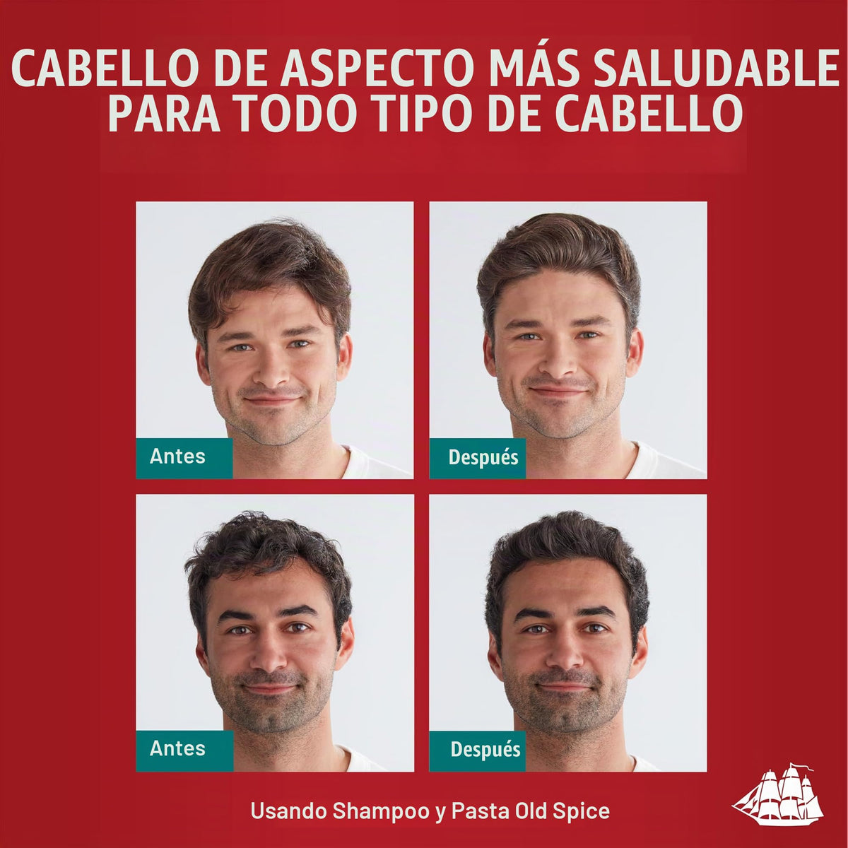 Old Spice Pasta Fijación Media - Alta con Brillo 63 g