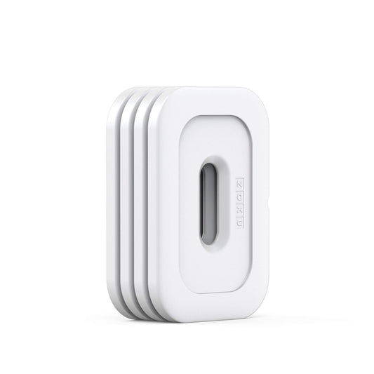 Zoku Neat Stack - Pack de 4 paquetes de congeladores reutilizables, ultradelgados, no tóxicos, sin BPA