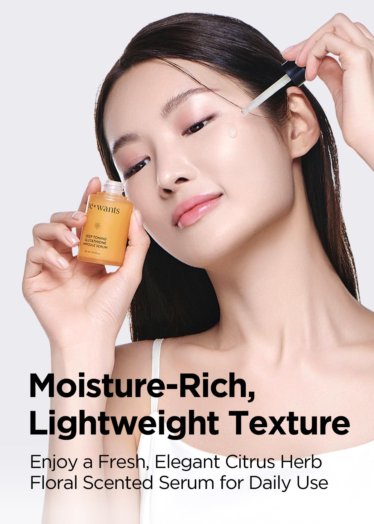 [K Beauty] Suero en ampolla de glutatión con tonificación profunda Bewants | Cuidado de la piel coreano con vitamina C y extracto de caléndula, 1,01 fl.oz
