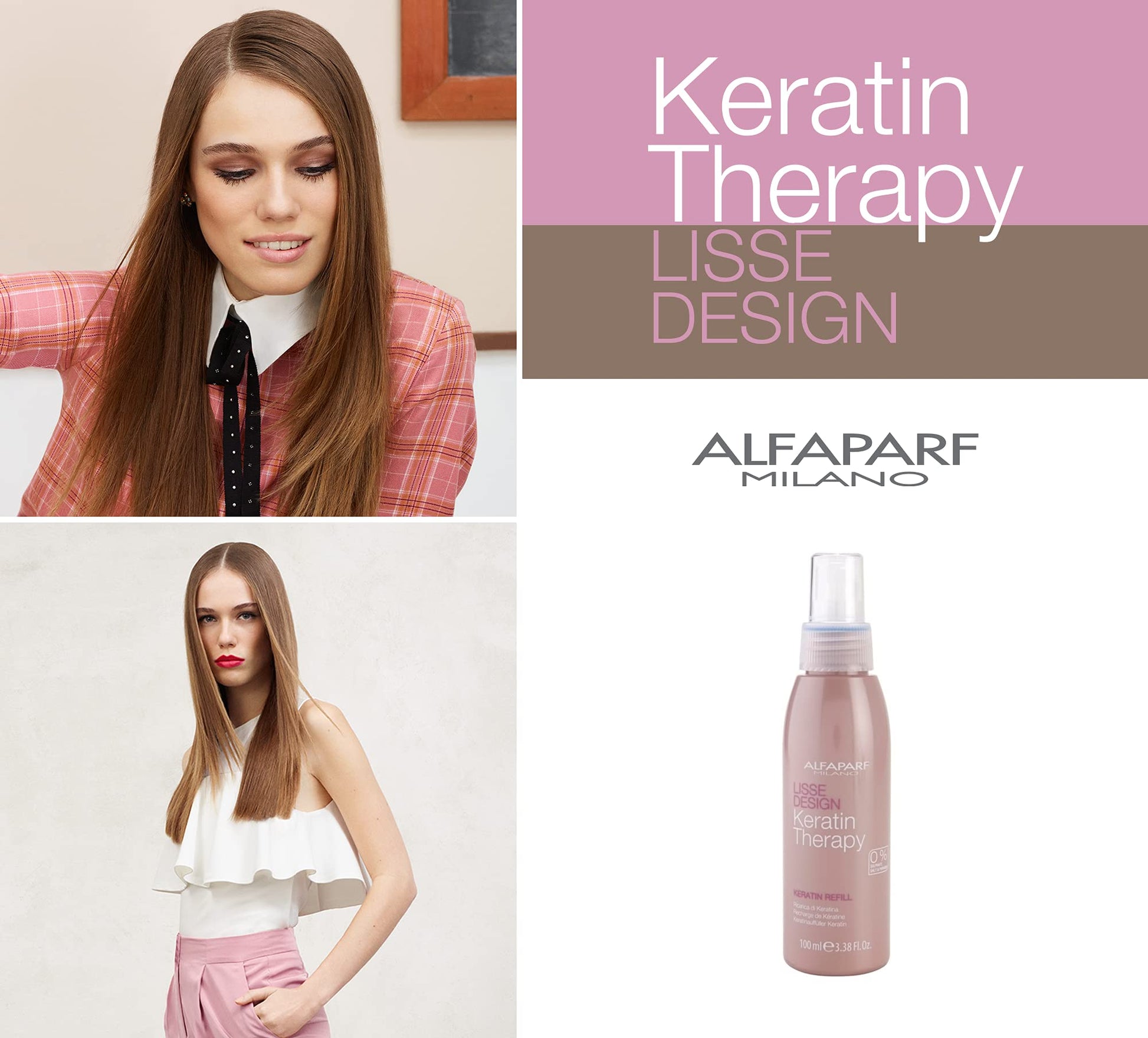 Tratamiento Capilar AlfaParf Lisse Design Keratin Therapy Recarga de Keratina