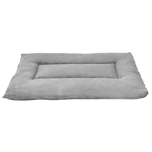 Cama para Mascotas PET TO BED Gris Suave Esponjosa Térmica Lavable