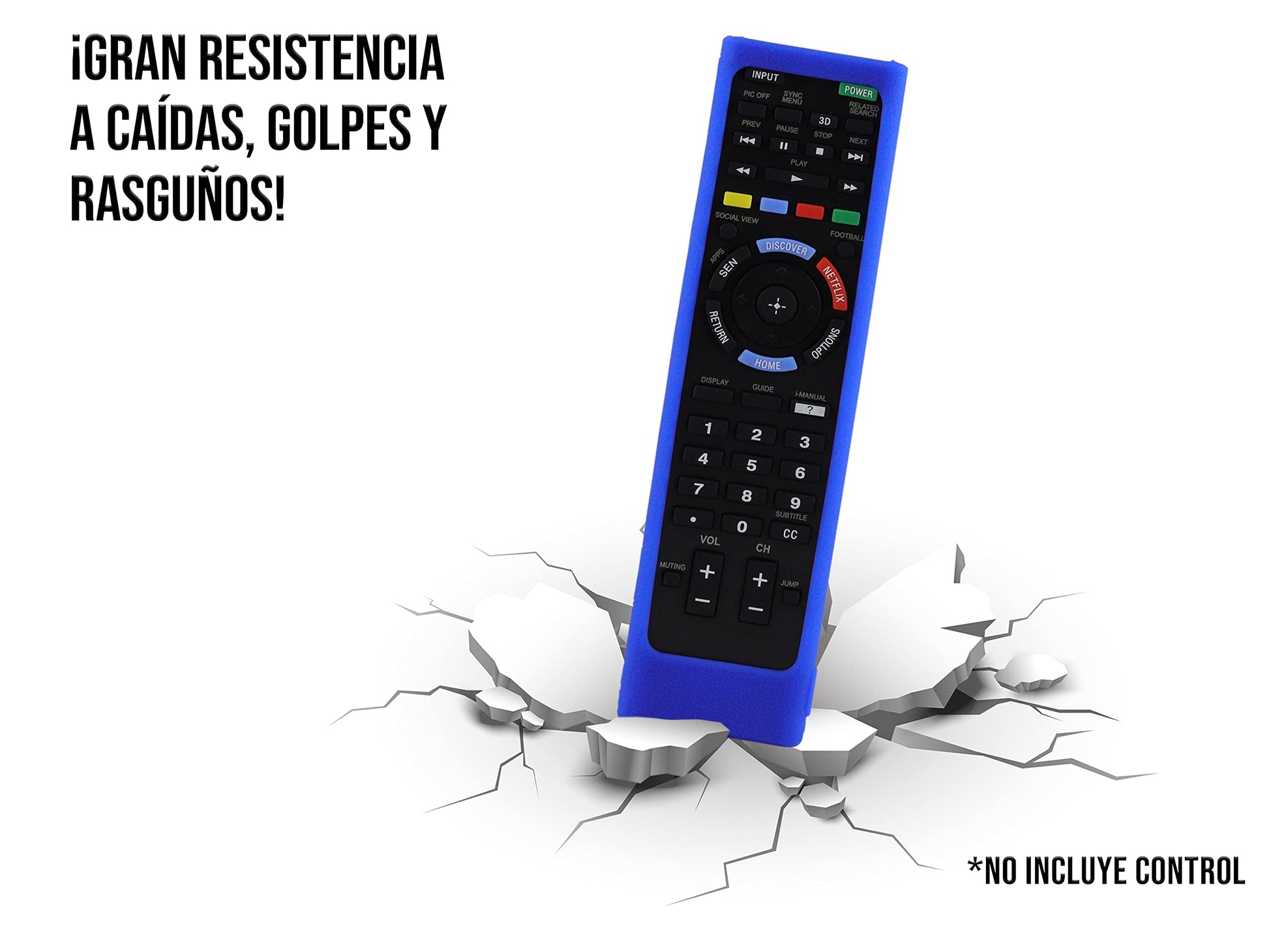 CONTROL EXPERT Funda para Control Sony BRAVIA Smart TV Protector RMT-TX