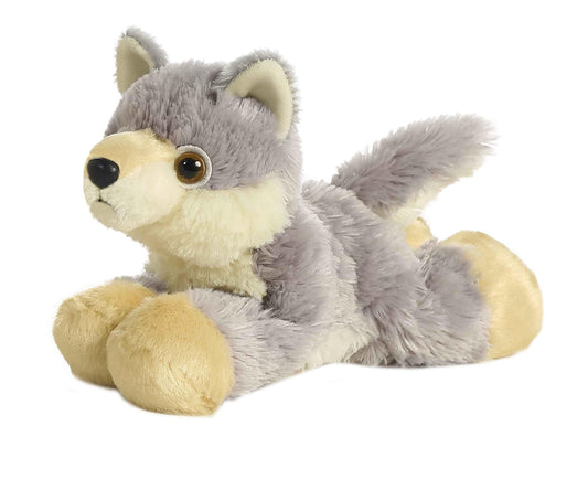 Aurora WOOLSEY Wolf Mini Flopsie 8 Plush Beanbag by Aurora