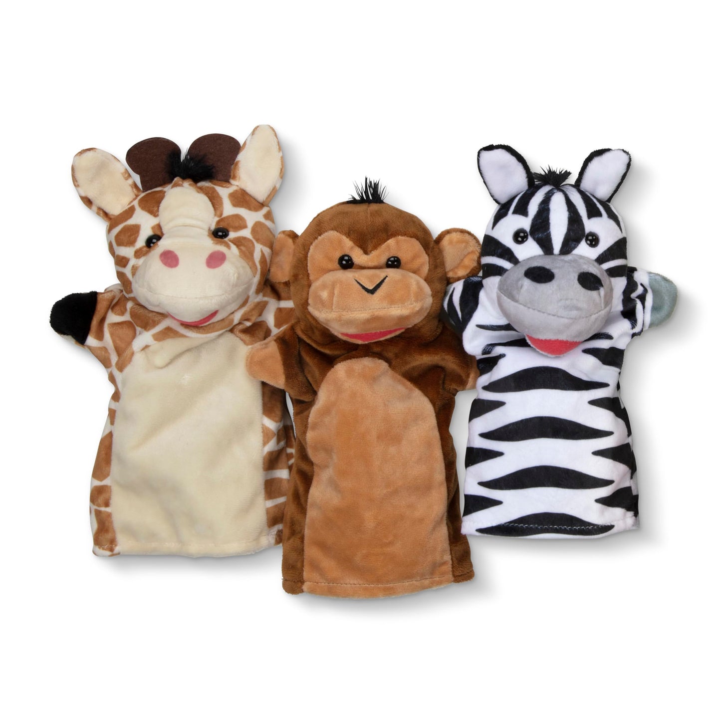 Títeres de Mano Melissa & Doug Safari Buddies Multicolor Set de 6