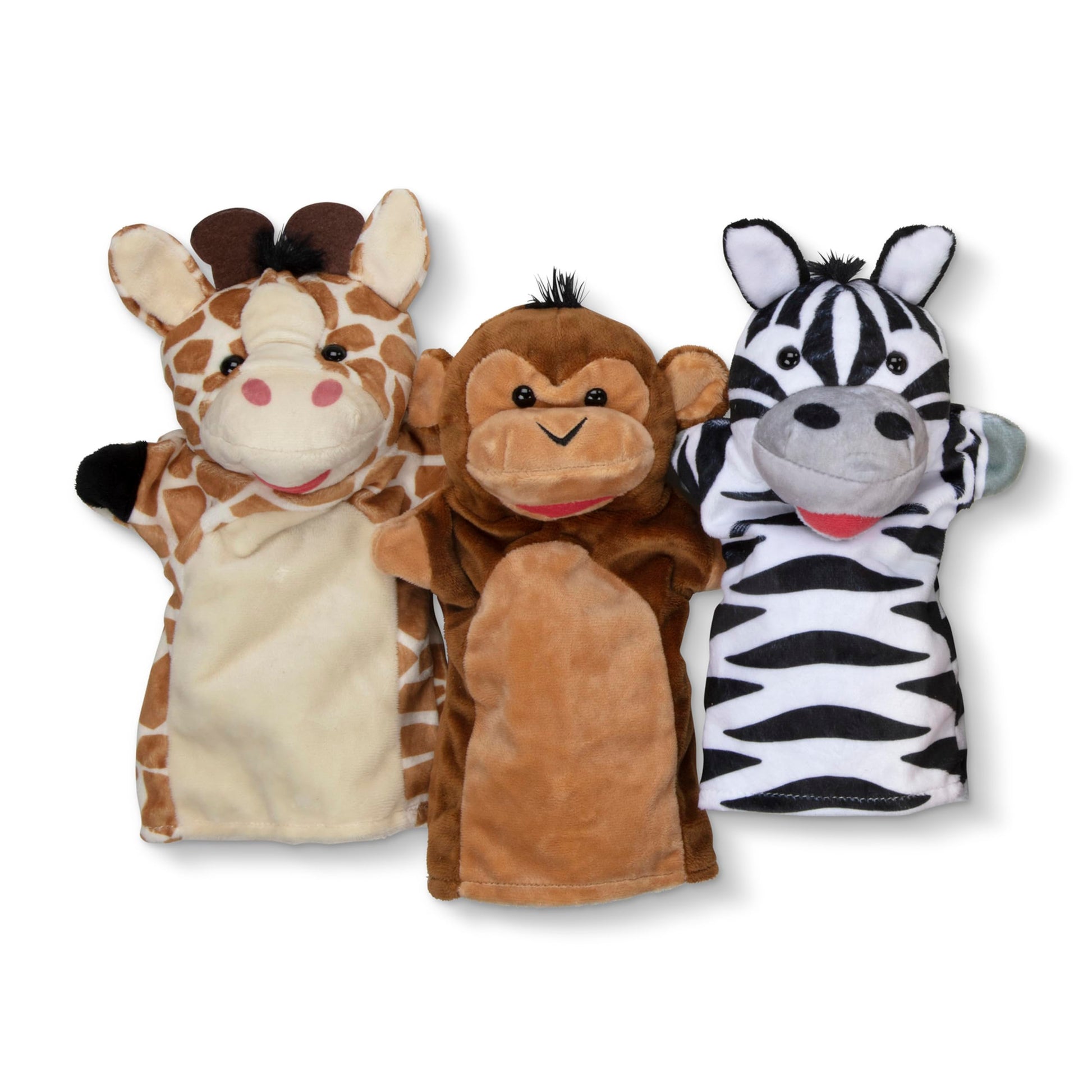Títeres de Mano Melissa & Doug Safari Buddies Multicolor Set de 6