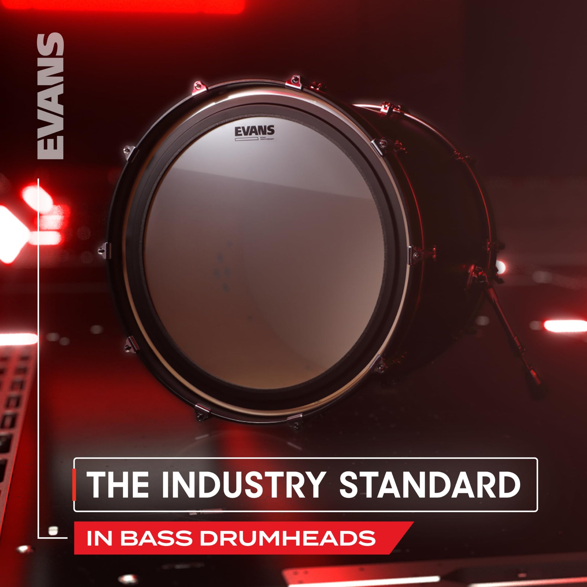 Evans EMAD System - Paquete de bombo – Contiene 1 cabezal de bombo, 1 cabezal de tambor Reso, 2 anillos de amortiguación intercambiables y anillos de amortiguación de espuma, personaliza el sonido del