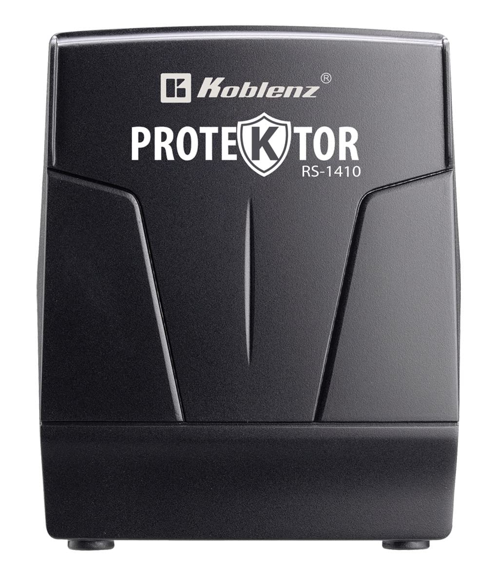 Koblenz REGULADOR RS-1410, 1410 VA / 700 Watts (SUSTITUTO del RE-110) 8 Cont REGULADOS Y ATERRIZADOS, DESC EN Alto Voltaje, Interruptor EN Encendido Y APAG DE Uso RUDO, 108-132 V, Garantia 2 AÑOS