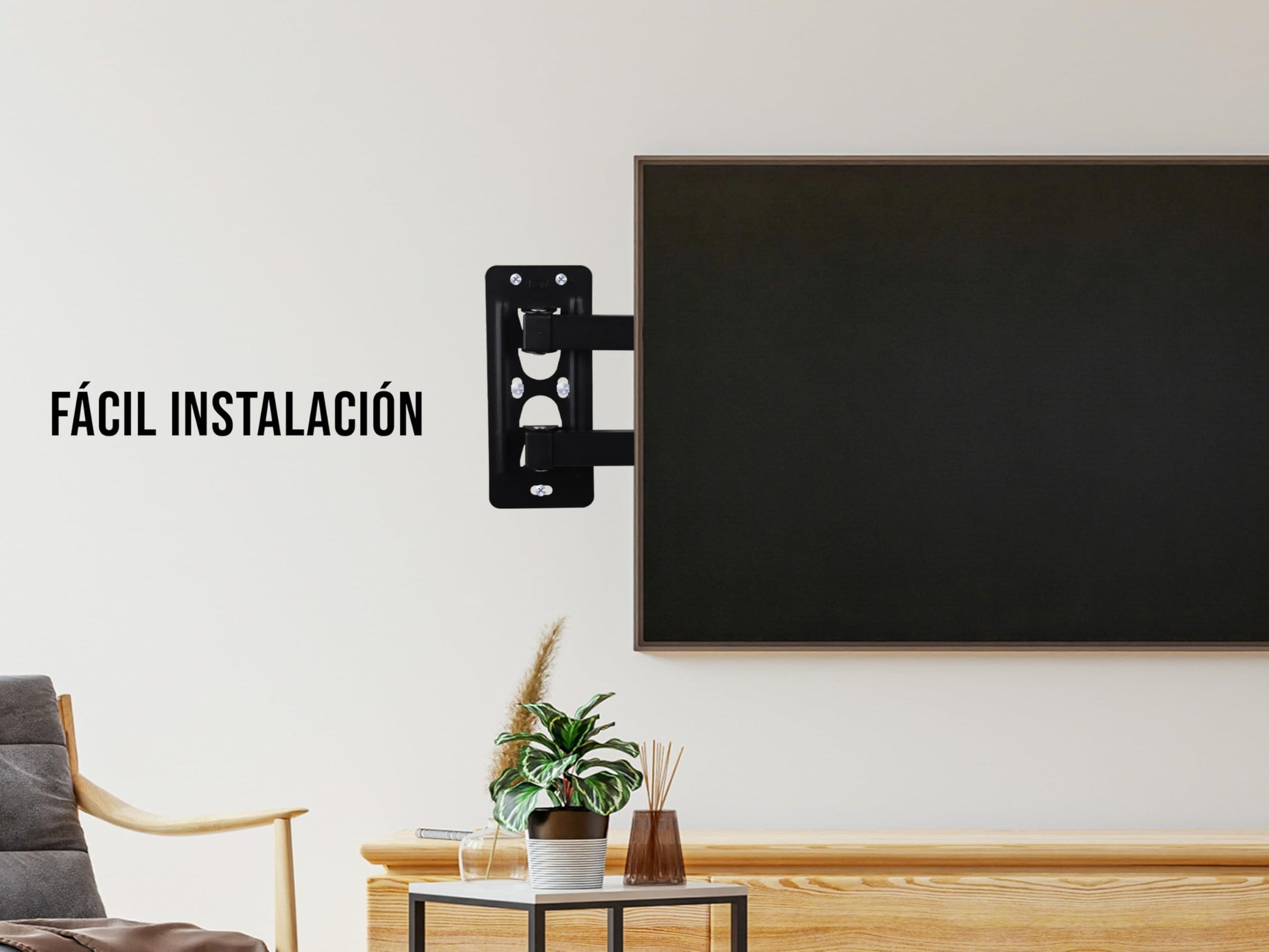 CONTROL EXPERT Soporte Fijo Pantallas Y Monitores Led LCD 14 A 43 Pulgadas