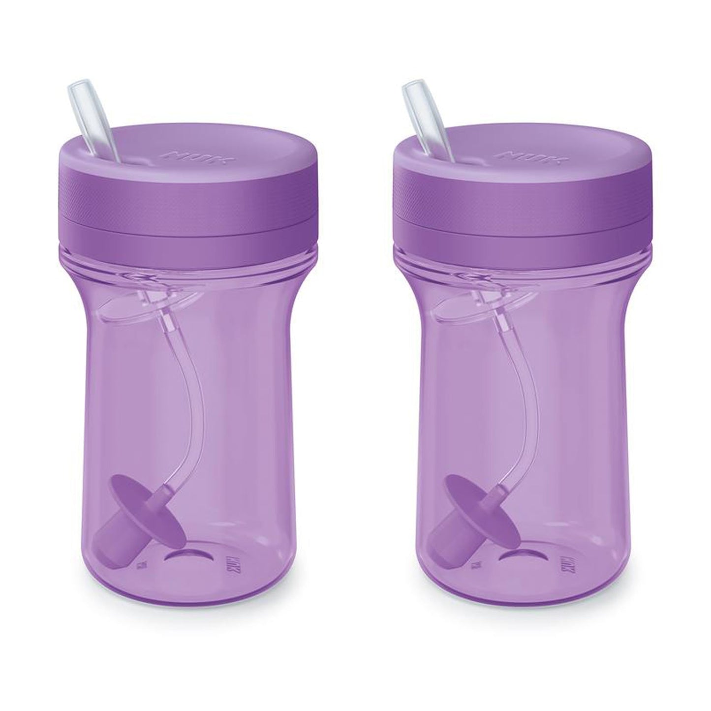 NUK Everlast - Taza con paja con peso
