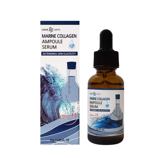 DEARDERM INTENSE SOLUTION MARINE COLLAGEN AMPOULE SERUM 1.0OZ /30G