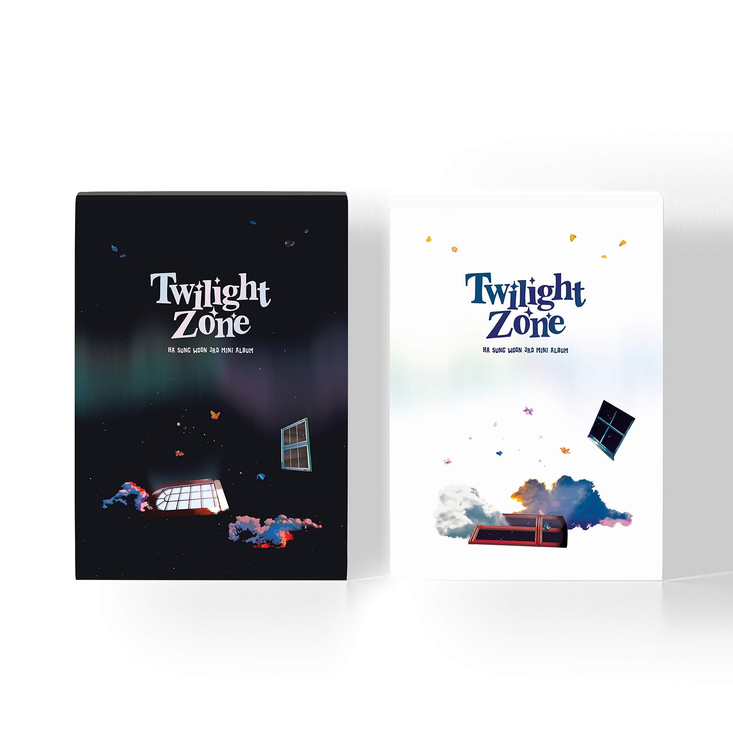 Star Crew Entertainment HA Sung Woon - Twilight Zone (3er mini álbum) Álbum (versión negra)