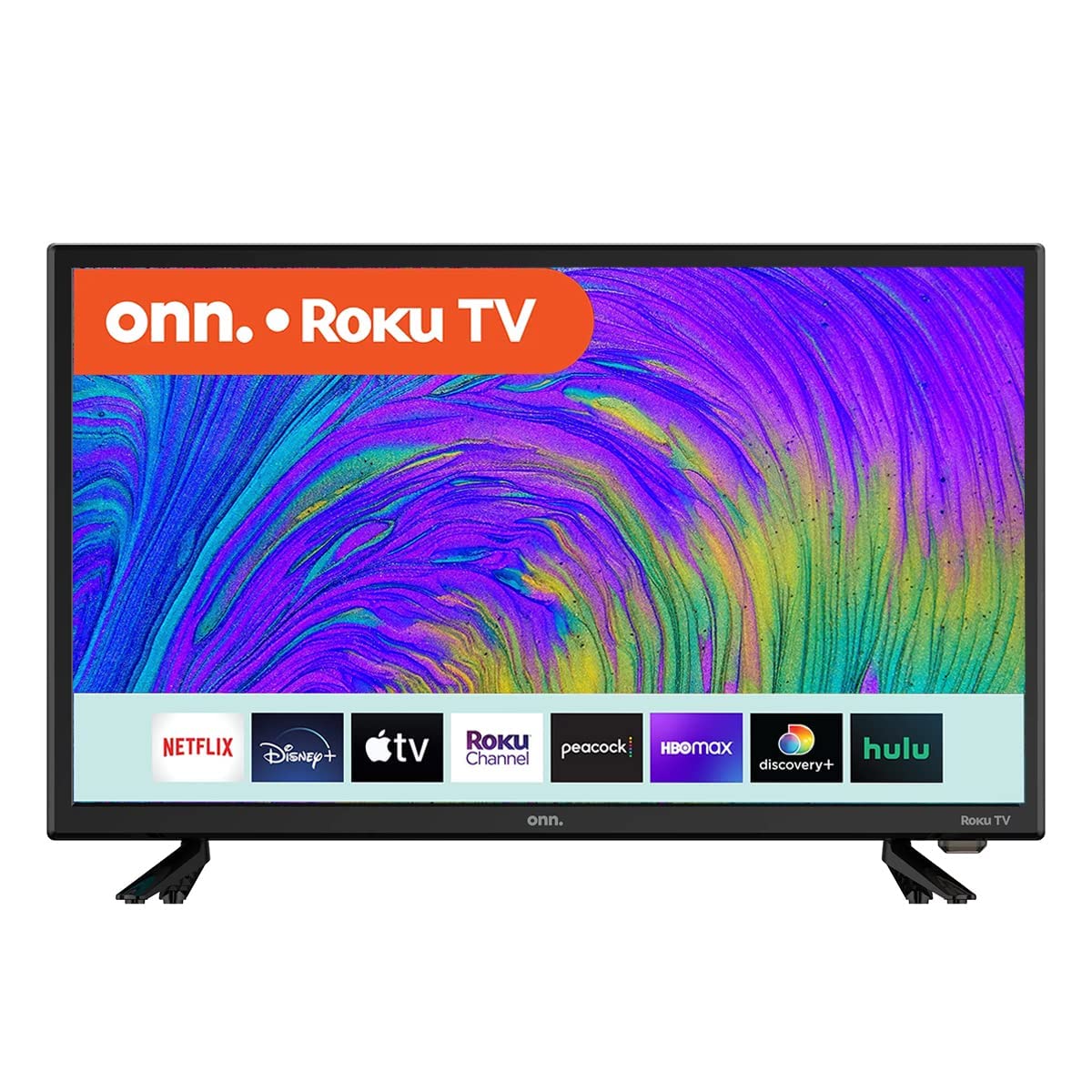 Televisión LED Inteligente Onn 24 Pulgadas HP 720P Reacondicionado Compatible con Netflix y Apple TV