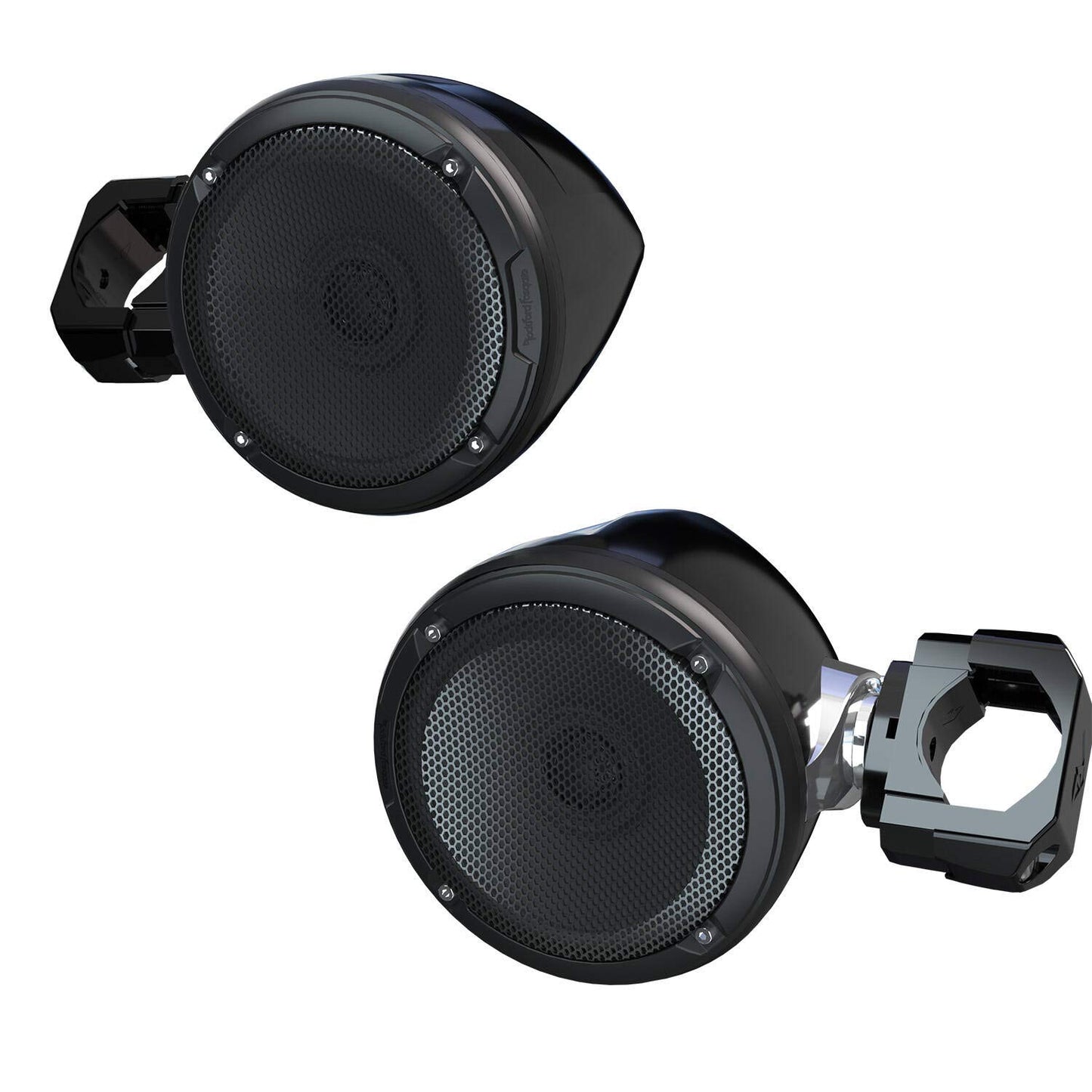 Polaris Off Road - Altavoces traseros de Rockford Fosgate 2883945, Negro, Coaxial, 6.5 pulgadas, 50 vatios, IP67, UTV, Unisex