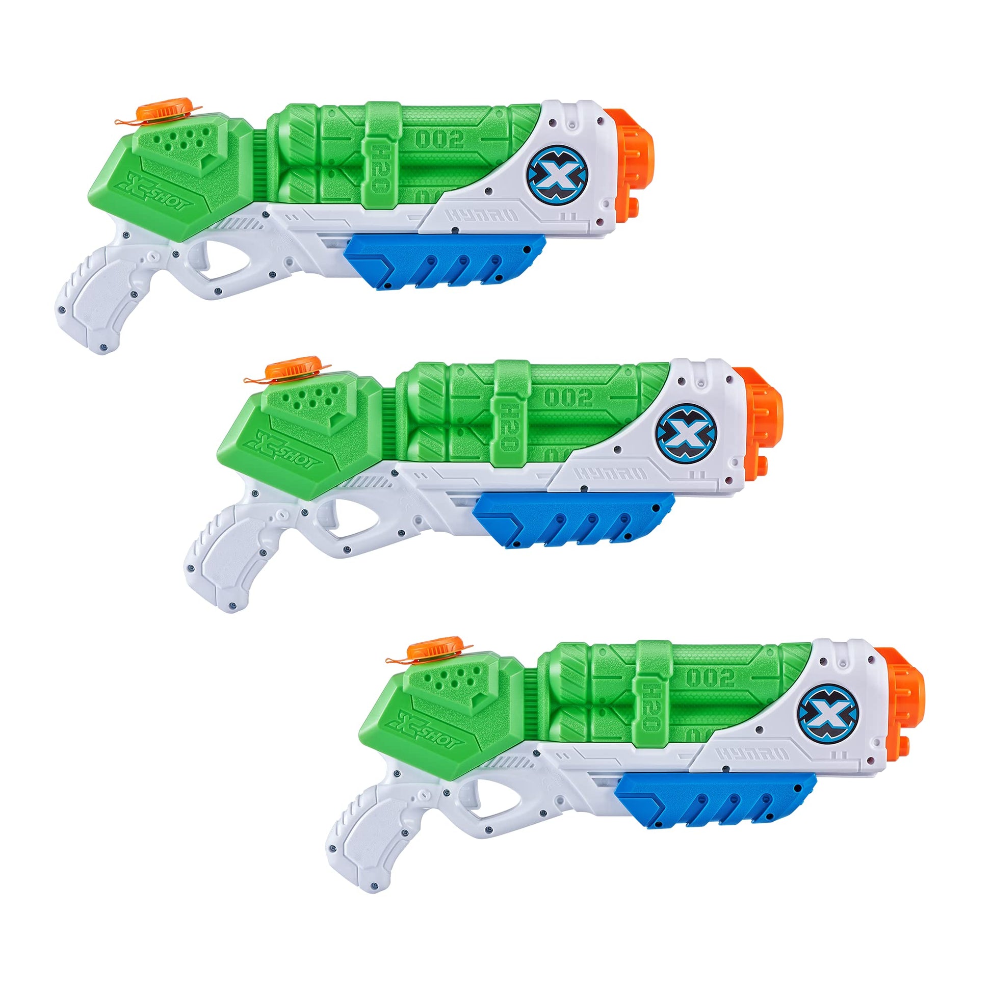 Lanzador de Agua X-Shot Typhoon ZURU Paquete de 3 para Verano