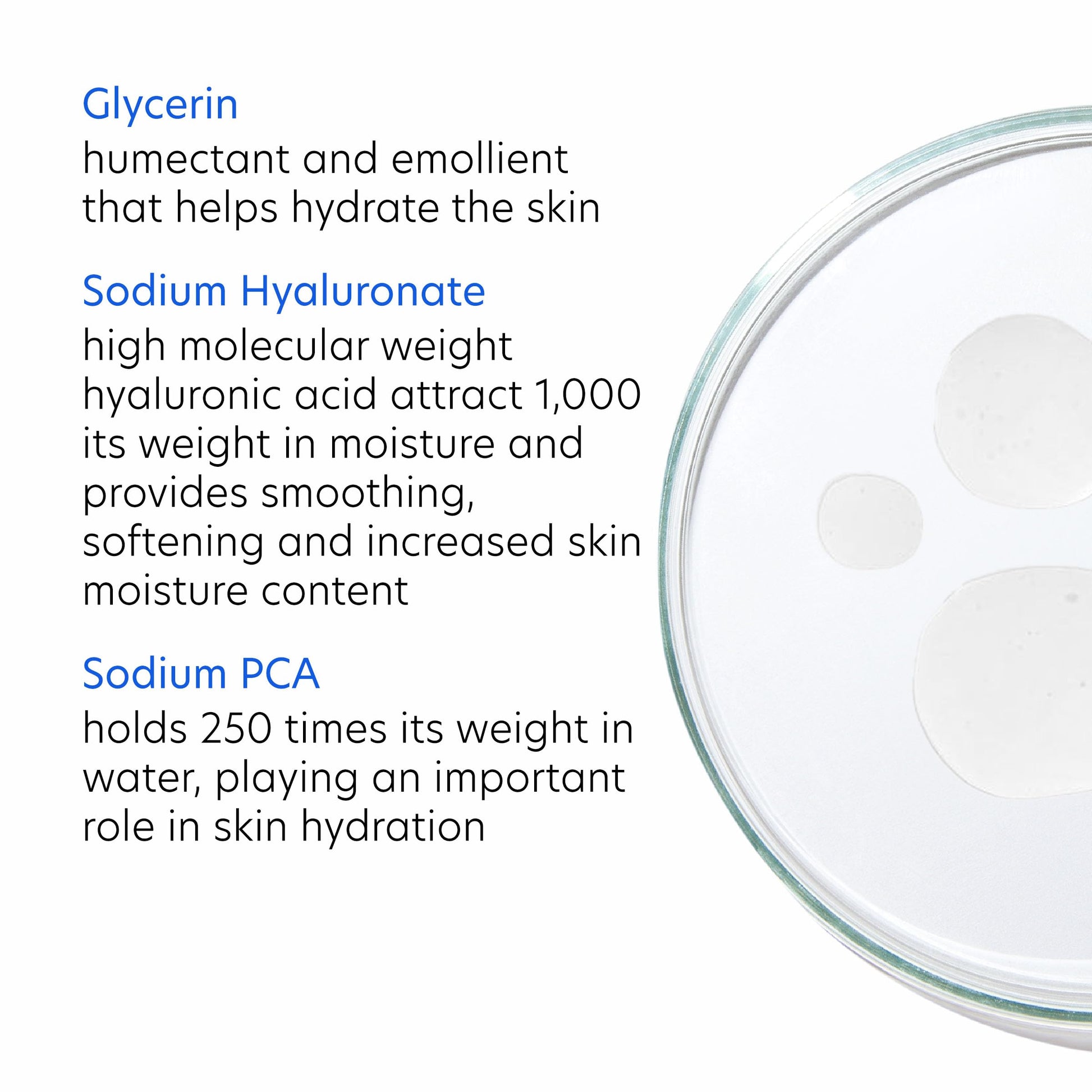 Suero hidratante para la piel de PCA, potenciador de la piel hidratante e hidratante, 1 fl. oz.