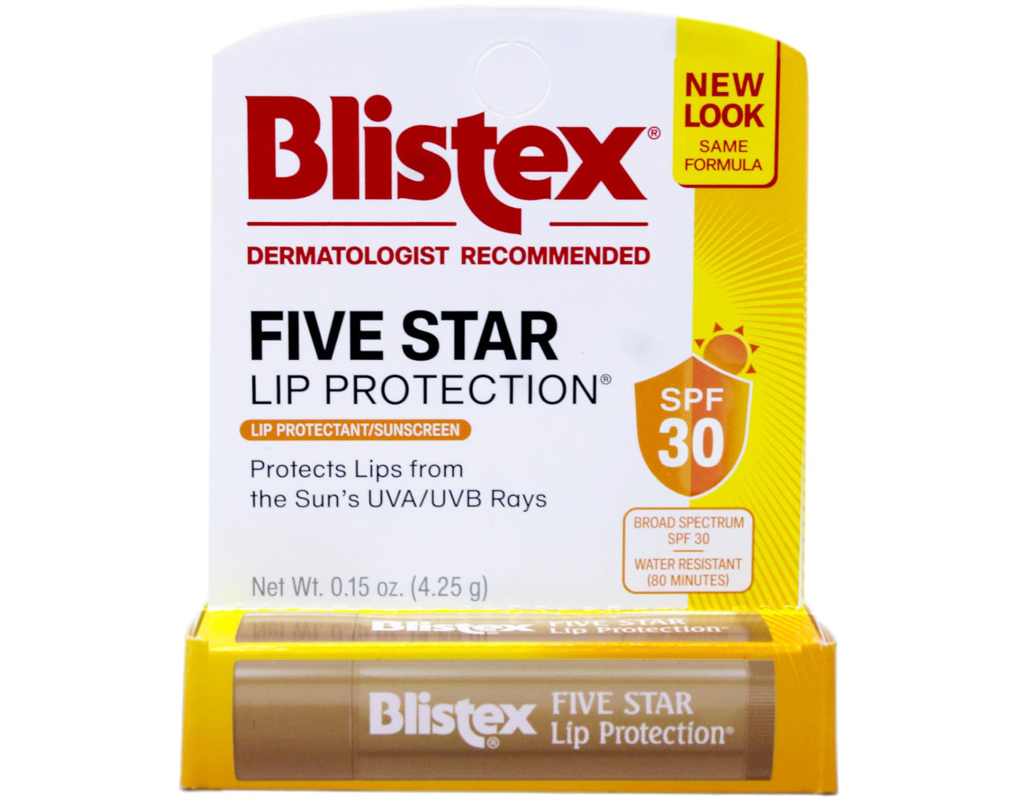 Blistex 5 Star Lip Protct Tamaño .15 oz, 3 unidades